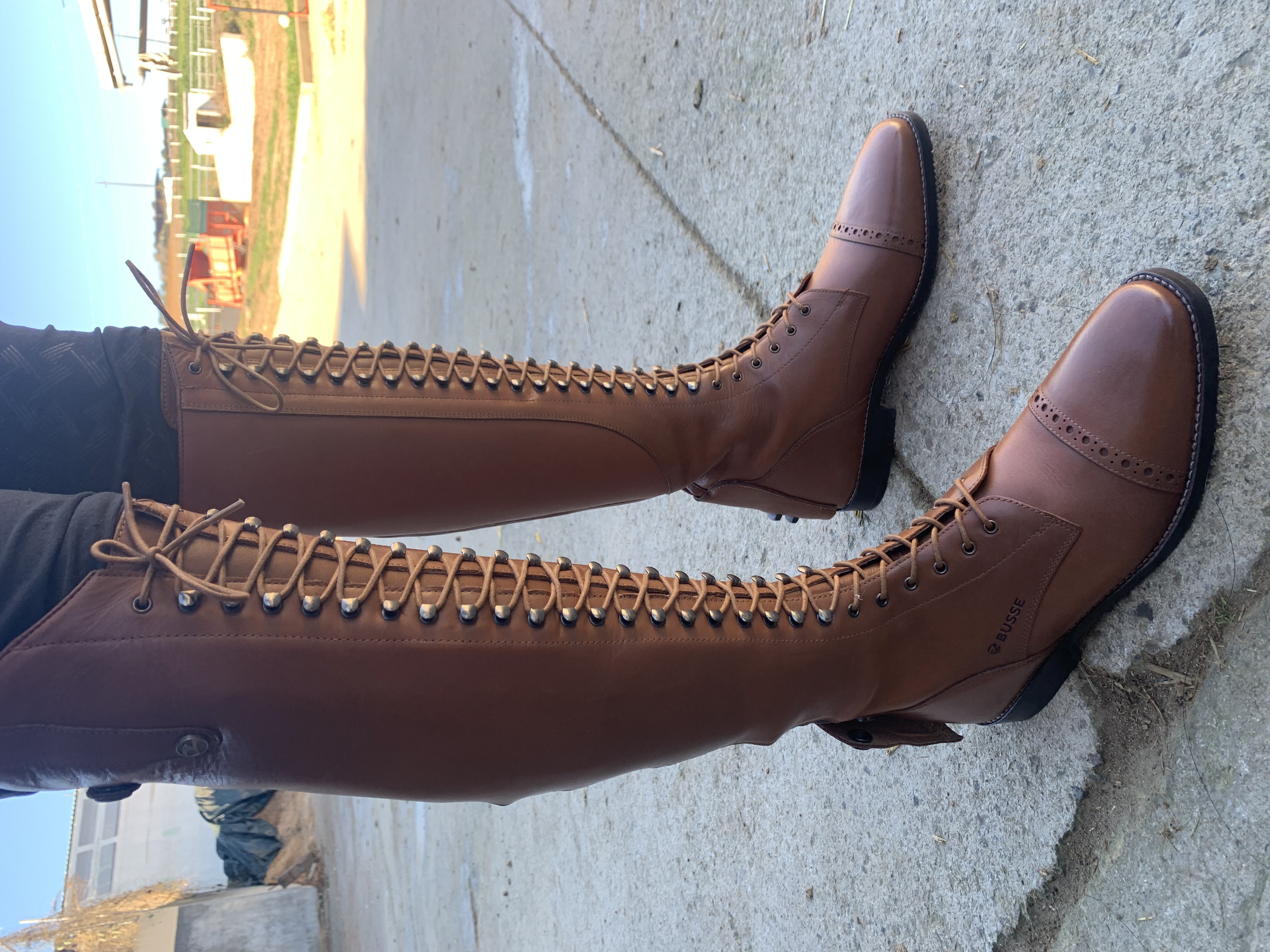 Bota piel número 42