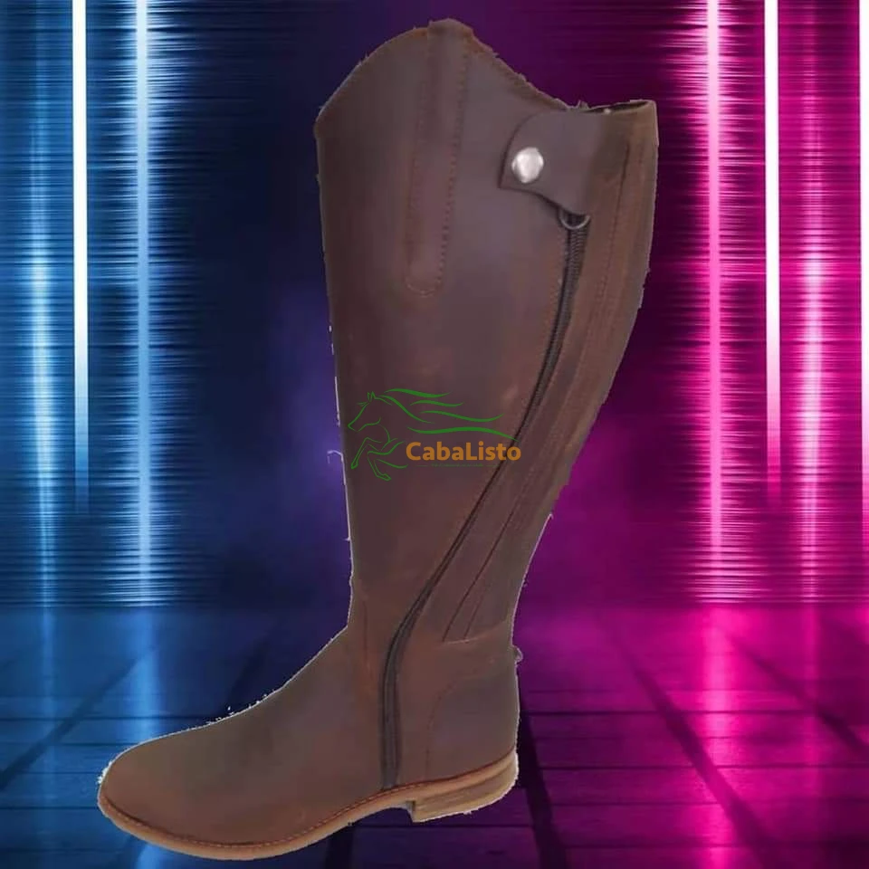 Botas de montar de cuero hechas a medida, Galopa con estilo y comodidad